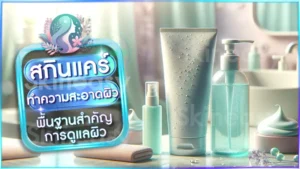 สกินแคร์ ทำความสะอาดผิว
